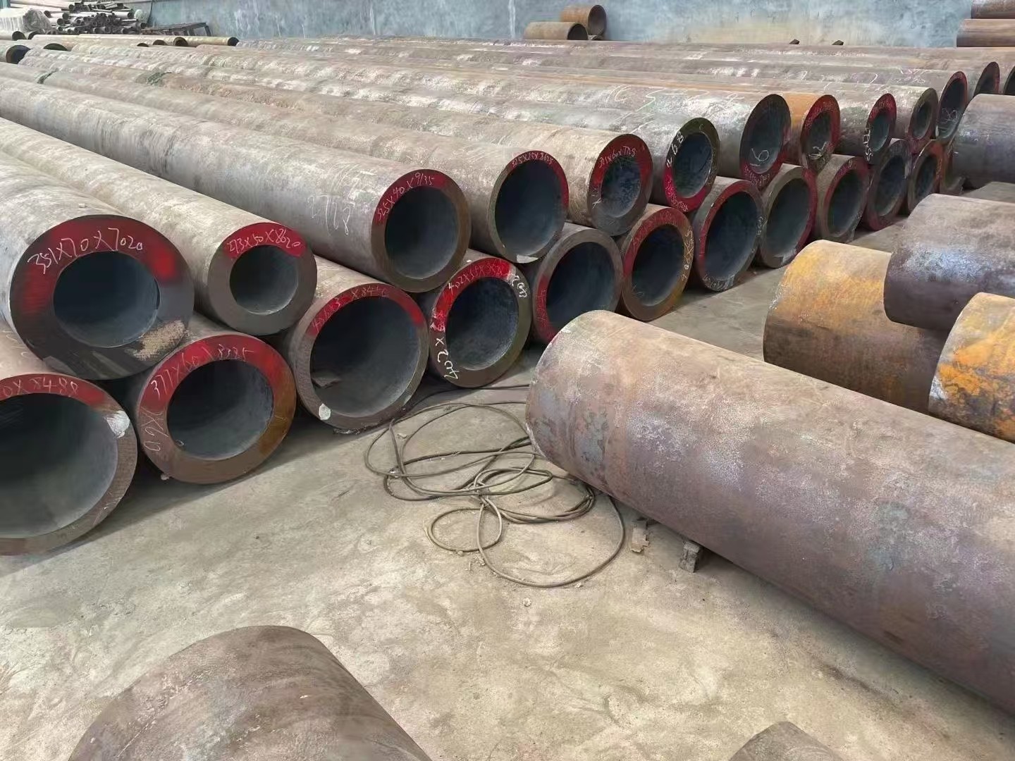 邢台市无缝钢管切割定尺切割加工Q355D高强度板材 - 排名